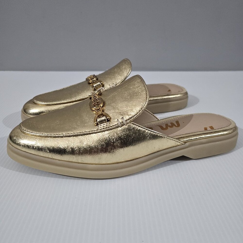 Sam Edelman Gold Mules - Picture 13 of 13